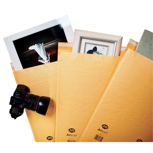 JIFFY AIRKRAFT BAG SIZE 4 240X320MM GOLD (PACK OF 50) JL-GO-