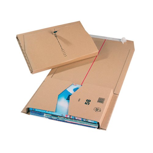MAILING BOX 302X215X75MM BROWN (25 PACK) 11435