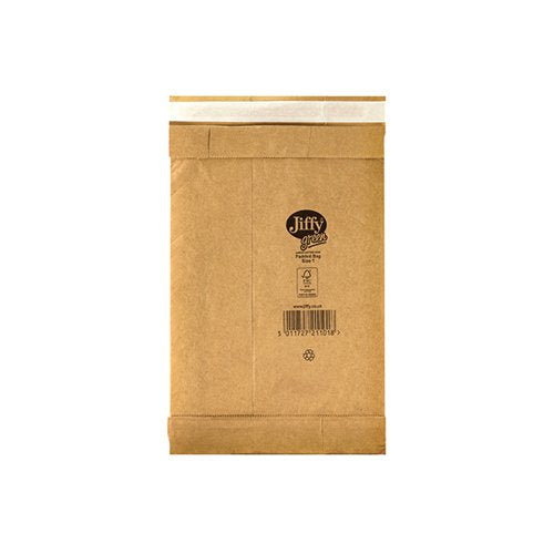JIFFY PADDED BAG SIZE 1 165X280MM GOLD PB-1 (PACK OF 100) JP