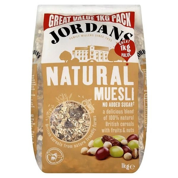 JORDANS NATURAL MUESLI (1kg)