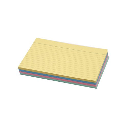 CONCORD RECORD CARD 152X102MM ASSORTED (PACK OF 100) 16199