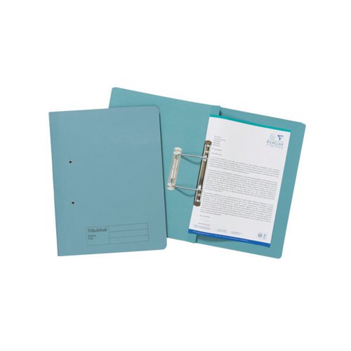 EXACOMPTA GUILDHALL TRANSFER FILE 285GSM FOOLSCAP BLUE (PACK