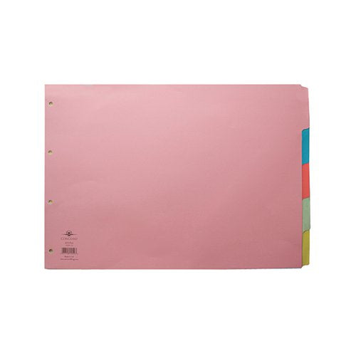 CONCORD DIVIDER 5-PART A3 LANDSCAPE PASTEL COLOURS 70399/J3