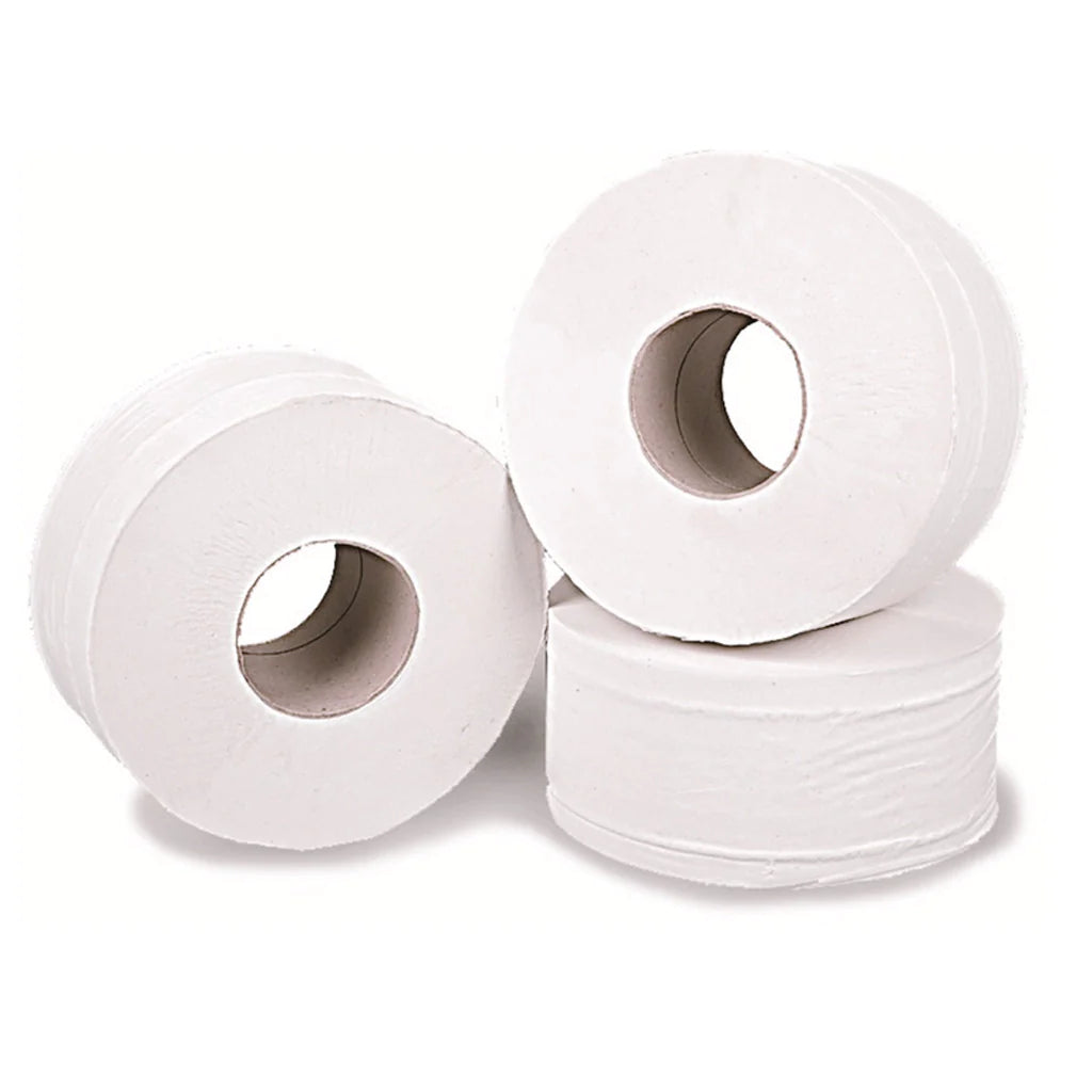 MINI JUMBO TOILET ROLL STANDARD CORE x 12