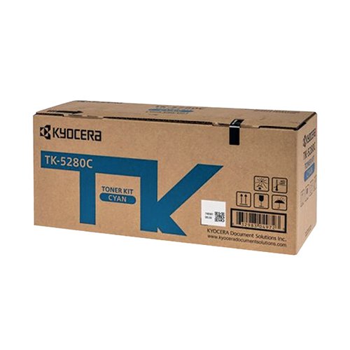 KYOCERA TK-5280C TONER CARTRIDGE CYAN 1T02TWCNL0