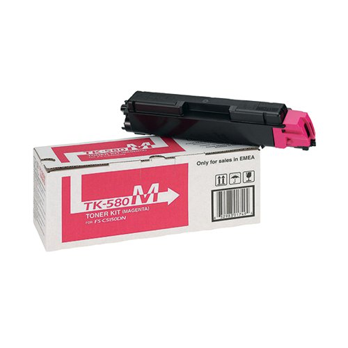 KYOCERA TK-580M TONER CARTRIDGE MAGENTA 1T02KTBNL0