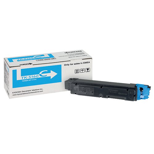 KYOCERA TK5160C TONER CARTRIDGE CYAN TK-5160C