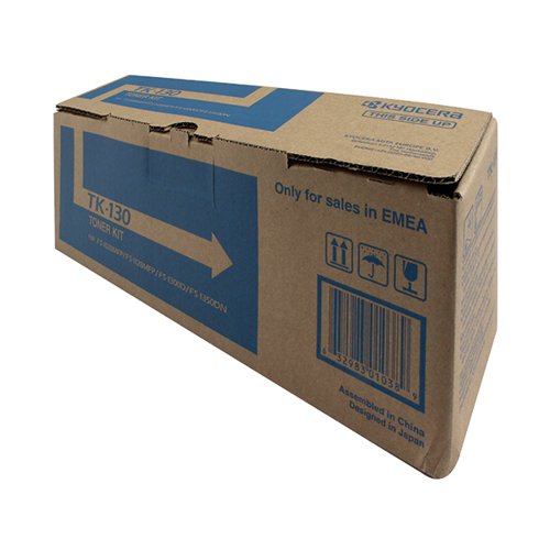 KYOCERA TK130 TONER CARTRIDGE BLACK 1T02HS0EUC