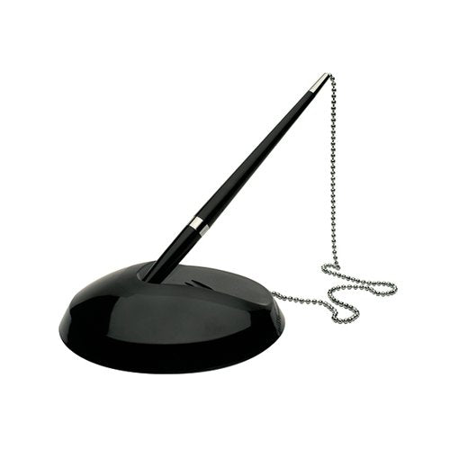 Q-CONNECT RECEPTION PEN WITH CHAIN AND BASE KF00233