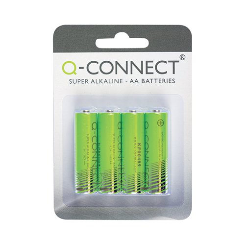 Q-CONNECT AA BATTERY (4 PACK) KF00489