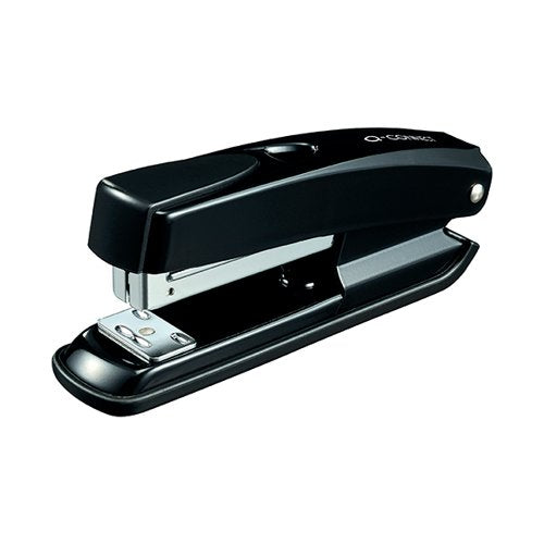 Q-CONNECT HALF STRIP METAL STAPLER BLACK (CAPACITY: 20 SHEETS OF 80GSM PAPER) KF01044