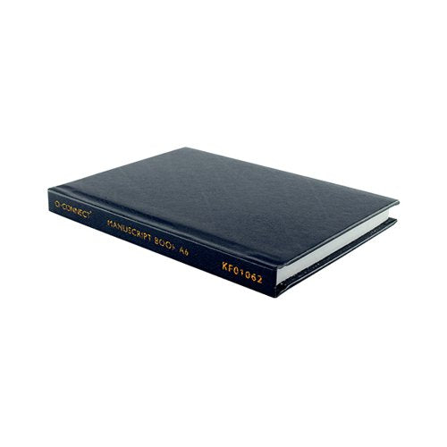 Q-CONNECT FEINT RULED CASEBOUND NOTEBOOK 192 PAGES A6 J00066