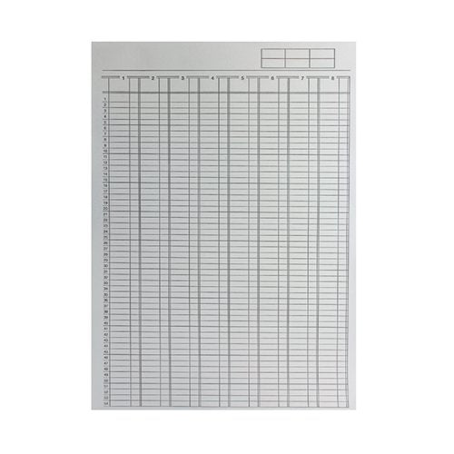 Q-CONNECT 8-COLUMN ANALYSIS PAD A4 KF01082