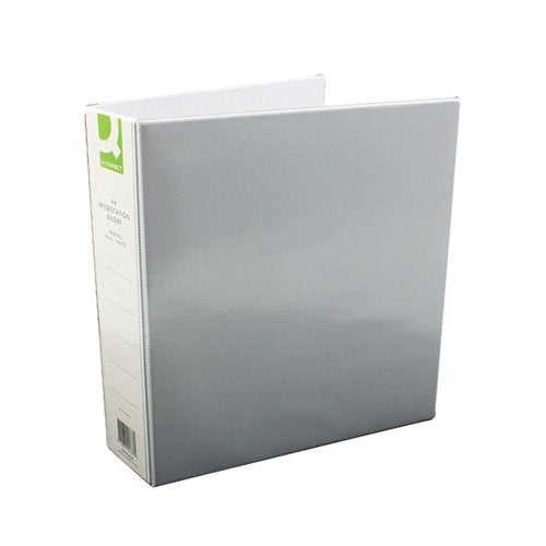 Q-CONNECT PRESENTATION 50MM 4D RING BINDER A4 WHITE (PACK OF 6) KF01333Q