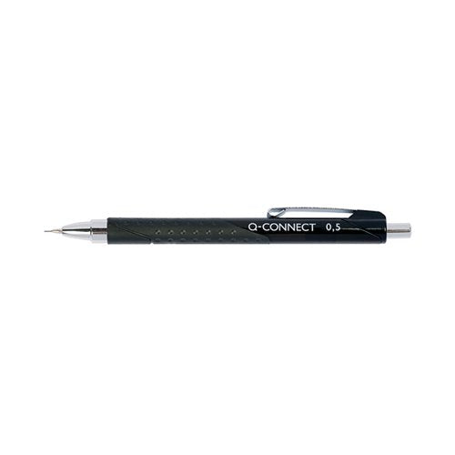 Q-CONNECT REFILLABLE AUTOMATIC PENCIL FINE 0.5MM HB (10 PACK) KF01937