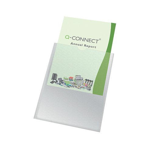 Q-CONNECT CARD HOLDER POLYPROPYLENE A4 (PACK OF 100) KF01947