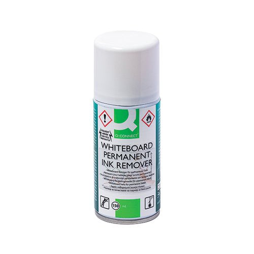 Q-CONNECT WHITEBOARD PERMANENT INK REMOVER 150ML KF01974