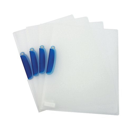 Q-CONNECT SWIVELCLIP FILES A4 CLEAR (25 PACK) KF02138