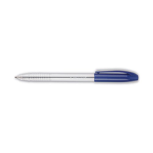 Q-CONNECT GRIP STICK BALLPOINT PEN MEDIUM BLUE (20 PACK) KF02458
