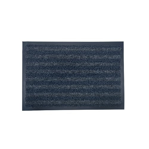 Q-CONNECT INDOOR DOOR MAT 900X600MM MEDIUM GREY KF03778