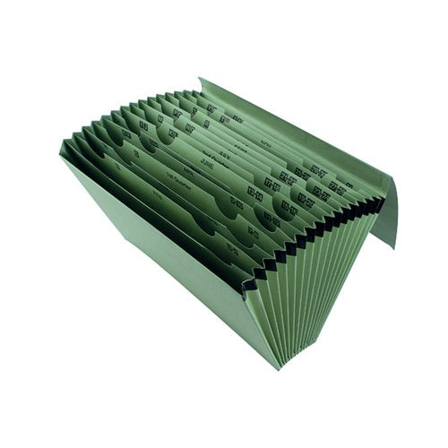 Q-CONNECT MULTIPURPOSE EXPANDING FILE FOOLSCAP 16 POCKET MANILLA KF04093