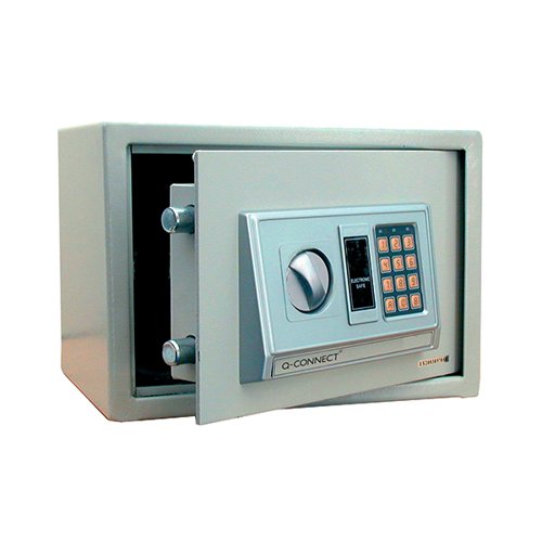Q-CONNECT ELECTRONIC SAFE 10 LITRE W310XD200XH200MM KF04390