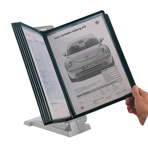 Q-CONNECT QUICK LOAD DESK TOP UNIT LIGHT GREY KF04596
