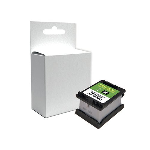 Q-CONNECT REMANUFACTURED INKJET CARTRIDGE FOR HP 302XLBK BLA