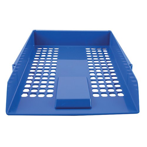Q-CONNECT LETTER TRAY BLUE CP159KFBLU