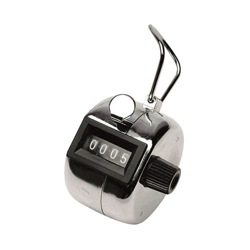 Q-CONNECT TALLY COUNTER CHROME KF10860
