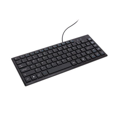 Q-CONNECT ERGONOMIC COMPACT KEYBOARD BLACK KX220