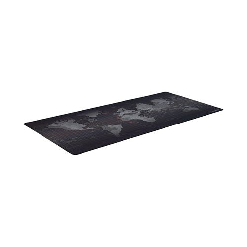 GAMING MOUSE MAT LARGE WORLD MAP PRINT 900X400X2.5MM KF14444