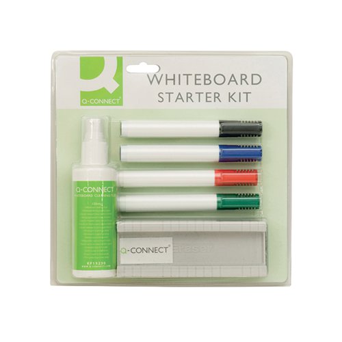 Q-CONNECT WHITEBOARD STARTER KIT BLISTER PACK
