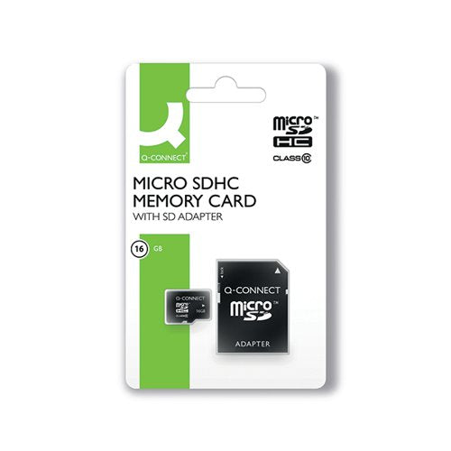 Q-CONNECT 16GB MICROSD CARD CLASS 10 KF16012
