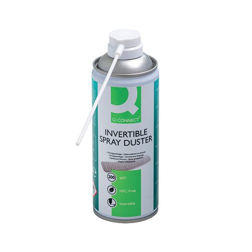 Q-CONNECT HFC FREE AIR DUSTER 200ML INVERTIBLE AHFC200QCA