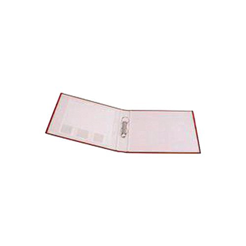 Q-CONNECT 2 RING 25MM PAPER OVER BOARD RED A4 BINDER (10 PAC