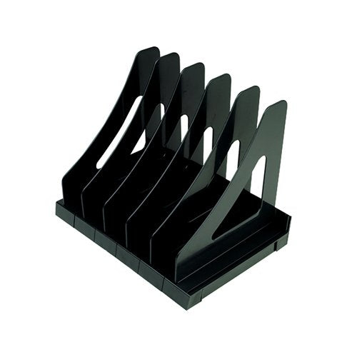 Q-CONNECT EXECUTIVE BOOK RACK BLACK KF21692