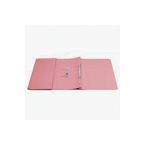 Q-CONNECT TRANSFER POCKET FILE 38MM CAPACITY FOOLSCAP PINK (PACK OF 25) KF26098