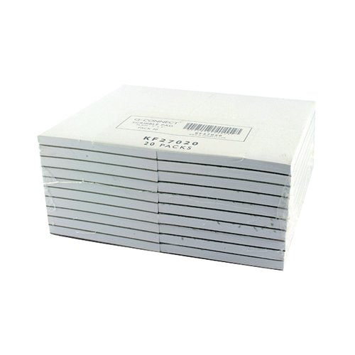 Q-CONNECT PLAIN SCRIBBLE PAD 160 PAGES 127X76MM (PACK OF 20)
