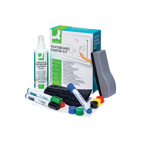 Q-CONNECT WHITEBOARD STARTER KIT KF32153