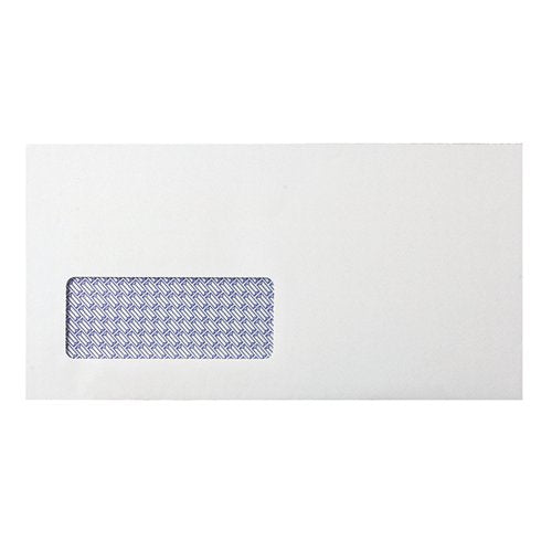 Q-CONNECT DL ENVELOPES WINDOW SELF SEAL 80GSM WHITE (1000 PA