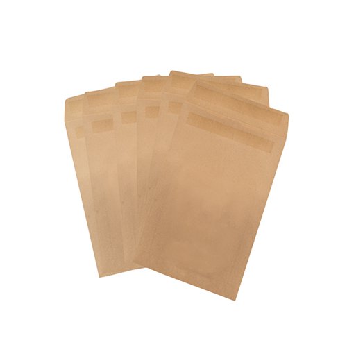 Q-CONNECT ENVELOPE 381X254MM POCKET SELF SEAL 90GSM MANILLA