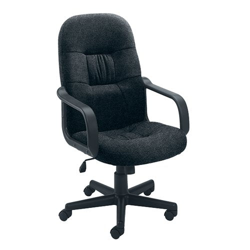 JEMINI OUSE HIGH BACK EXECUTIVE CHAIR 610X725X320MM CHARCOAL