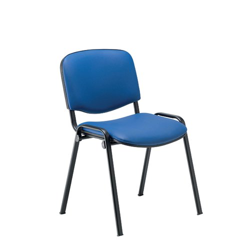 JEMINI ULTRA MULTIPURPOSE STACKING CHAIR POLYURETHANE BLUE K