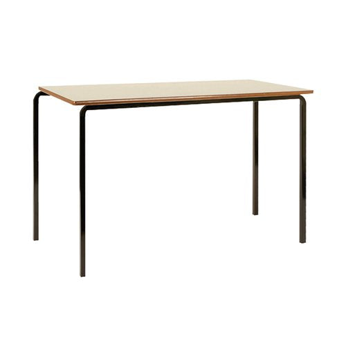 JEMINI MDF EDGED CLASSROOM TABLE 1200X600X760MM BEECH/BLACK