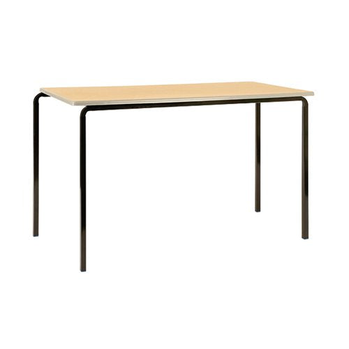 JEMINI POLYURETHANE EDGED CLASS TABLE 1200X600X710MM BEECH/B