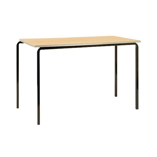 JEMINI POLYURETHANE EDGED CLASS TABLE 1100X550X760MM BEECH/S