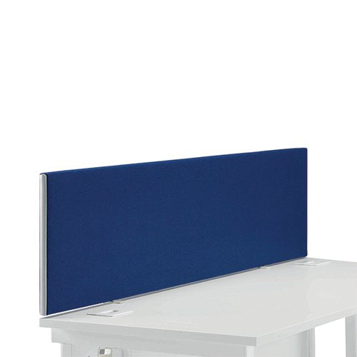 FIRST DESK MOUNTED SCREEN 1400X25X400MM SPECIAL BLUE KF74838