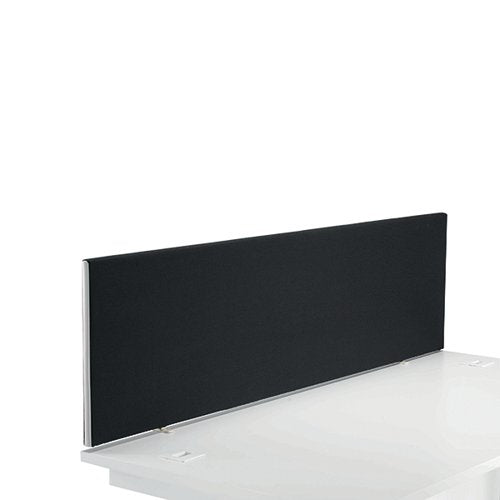 FIRST DESK MOUNTED SCREEN 1400X25X400MM SPECIAL BLACK KF7483