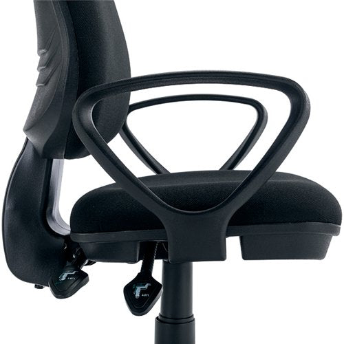 POLARIS NESTA PAIR OF FIXED ARMS 55X250X310MM BLACK KF78001